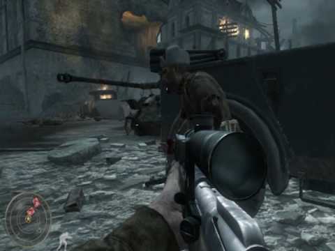 call of duty 4 sniper mission. Call of Duty World at War