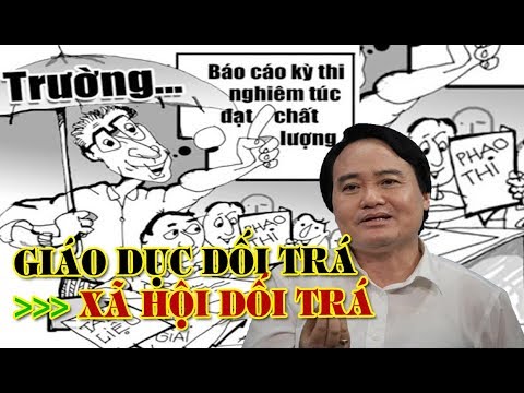 Nền giáo dục dối trá sẽ tạo ra đất nước toàn dối trá