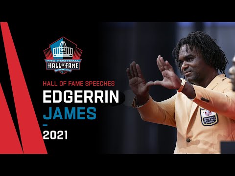 Edgerrin James Full Hall of Fame Speech  2021 Pro Football Hall of Fame  NFL