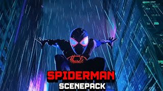 Miles Morales Spiderman Scenepack 4K Spiderman Across The Spider Verse
