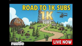 Rust Live The Road To 1K Subs - Episode 2 Chill Base Building