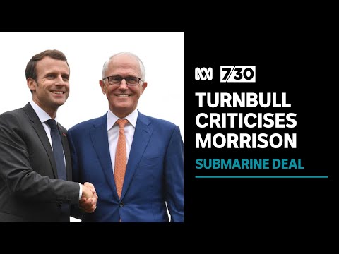 Malcolm Turnbull39s 39strong language39 on the dumping of the French submarine deal  7.30