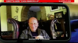 GIUSEPPE CANGEMI REGIONE LAZIO A CASA MARCELLO 14 APRILE 2020