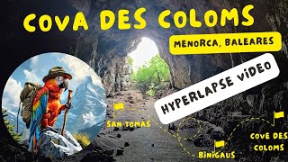 Randonnée À La Cova Des Coloms À Minorque - 4K Hyperlapse Aratrek