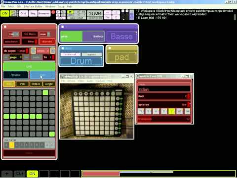 step seq for the launchpad in Usine 004