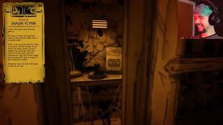Jacksepticeye Reaction To His Voice In Bendy And The Ink Machine