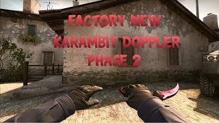 Csgo - Showcases Fn Karambit Doppler Phase 2