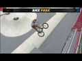 Daniel Sandoval wins BMX Park bronze