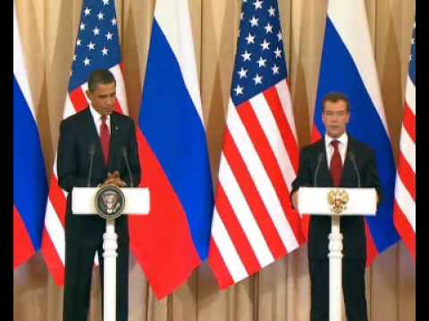 Д.Медведев-Б.Обама.Пресс-конференция.06.07.09.Part 5