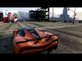 GTA 5 Funny Moments - Amazing Explosive Ramp Jump - (GTA V Online Stunts)