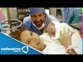 Geraldine Bazán y Gabriel Soto presentan a su hija / Gabriel Soto and Geraldine Bazán's daughter