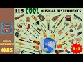 115 COOL MUSICAL INSTRUMENTS from A - Z | LESSON #85 |  MUSICAL INSTRUMENTS | LEARNING MUSIC HUB