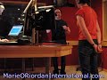 iRadio's Paul Gill interviewing Marie O'Riordan live in studio