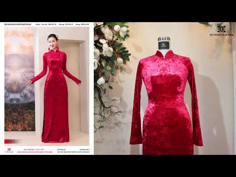 Mẫu áo dài bà sui HOT nhất mùa cưới hỏi 2020 2021 | Áo Dài Đỗ Trịnh Hoài Nam