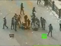 Blu Bra protester Beating by Egyptian military police - Orwell version