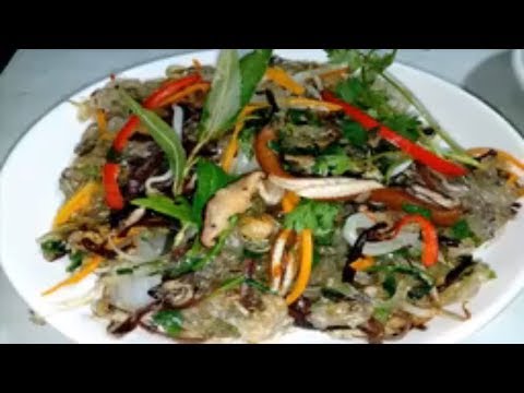 Cách làm món miến lươn xào khô Xứ Nghệ ngon như ngoài hàng