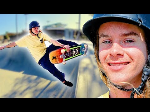 THE WORLD'S MOST CREATIVE SKATER DESTROYS FREMONT SKATEPARK