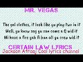 Mr. Vegas Certain law lyrics @jacksonatraajcoollyrics7582