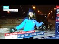Juno storm New York City Snow plow donuts weather channel 2015