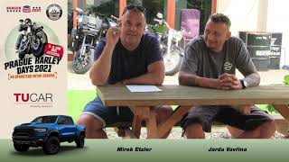 Mirek Etzler & Jarda Vavřina vás zvou na Prague Harley Days 2021.