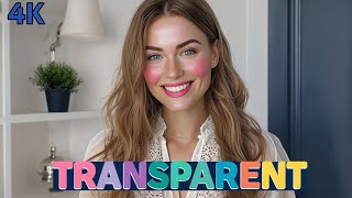 4K Transparent Dresses Try-On Haul See Everything