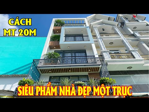 BÁN NHÀ GÒ VẤP| Siêu phẩm nhà đẹp thiết kế kiến trúc trẻ một trục Lê Đức Thọ