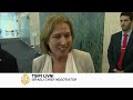 Israel's chief negotiator speaks as she visits UN
