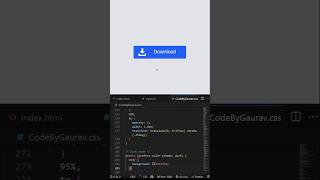 Stylish Download On With Progress Bar Html & Css