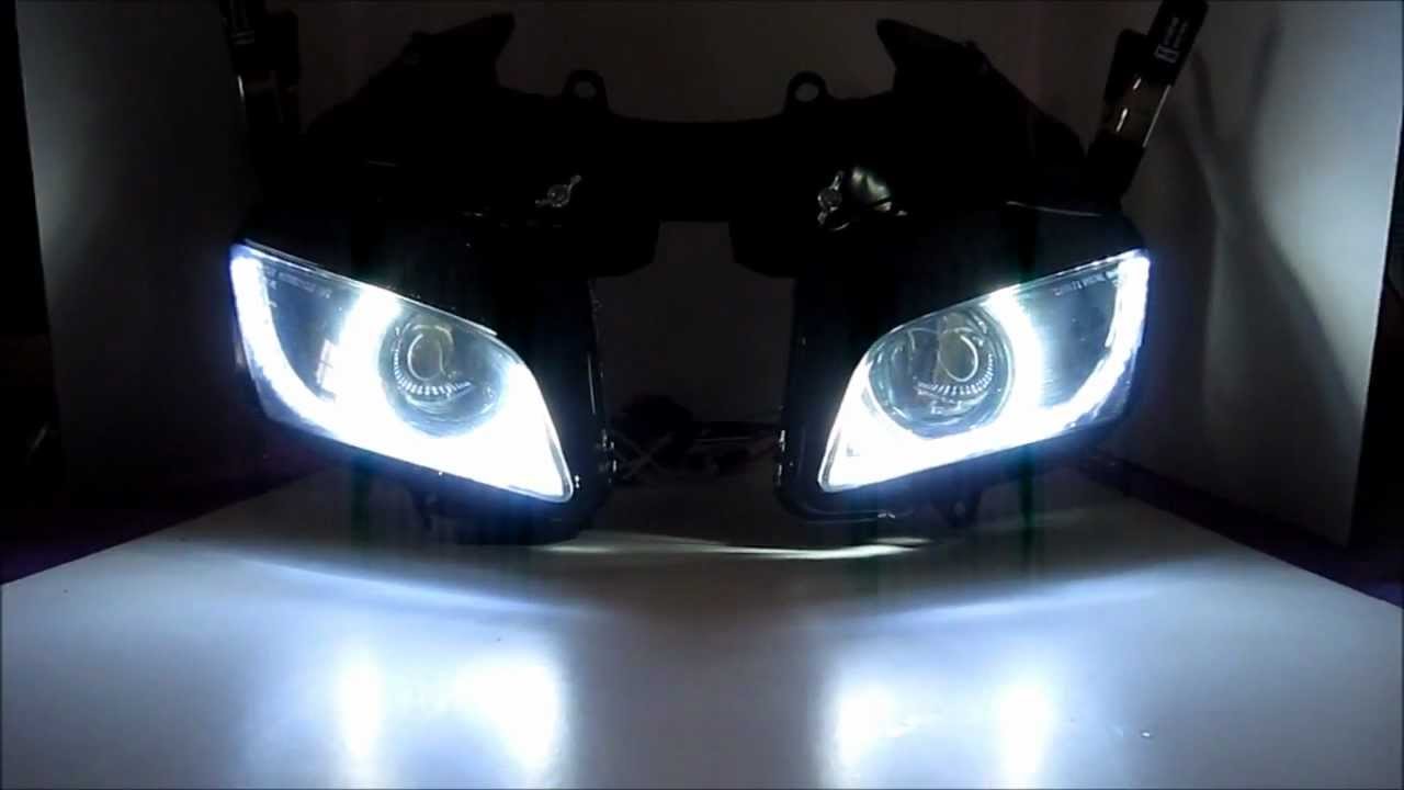 Honda CBR 600RR Projector Headlights BiXenon hid Dual ...