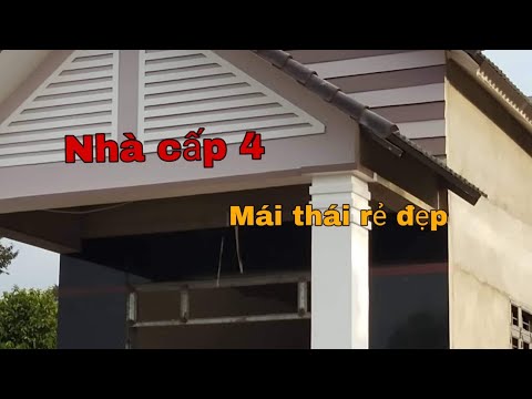 Nhà cấp 4 - Mái thái có gác lửng