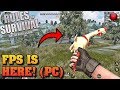 NEW First Person Mode Gameplay!! (Rules of Survival)
