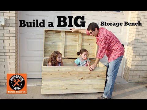 ... Wooden Outdoor Storage Box PDF Woodworking Plans Bench With Storage