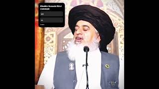 Khadim Hussain Rizvi Comment Yes No