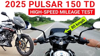 Bajaj Pulsar 150 Twin Disc 2025 Mileage Test New Bajaj Pulsar 150 Mileage Test Gear Update