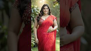 4K Ai Indian Saree Lookbook Model Plus Size Curvy Model - 56