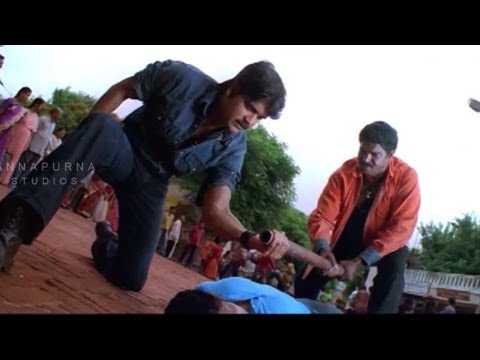 Mass Movie || Nagarjana Action Scene || Narajuna Jyothika