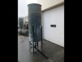 300 gallon cabon steel, dished bottom tank. Open top