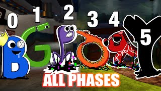 Rainbow Friends All Phases Vs Alphabet Lore Friday Night Funkin Roblox Rainbow Friends New