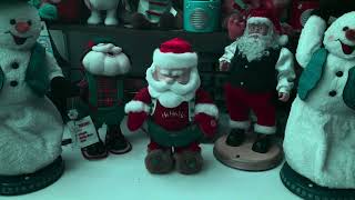 Coynes & Company Animated Christmas 2002 Jumping Santa Claus