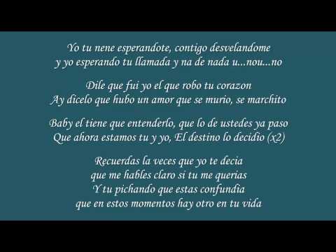DILE QUE FUI YO ZION LYRICS dile que fui yo zion lyrics: