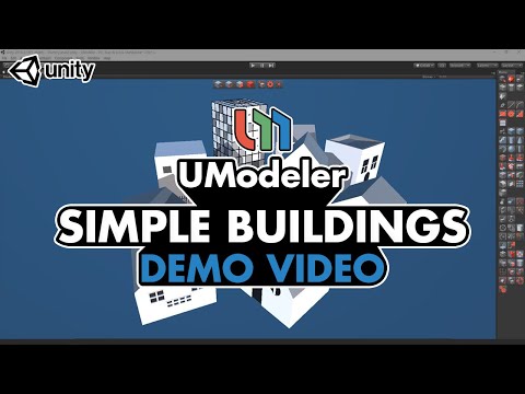 Simple Buildings - UModeler Demo Reel