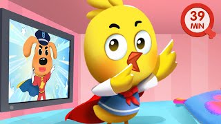 I Want To Be A Superhero Safety Tips Police Cartoon Kids Cartoon Sheriff Labrador