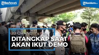 70 Orang Diamankan Di Perbatasan Jakut-Jakpus Diduga Hendak Ikut Demo, Kebanyakan Anak Di Bawah Umur