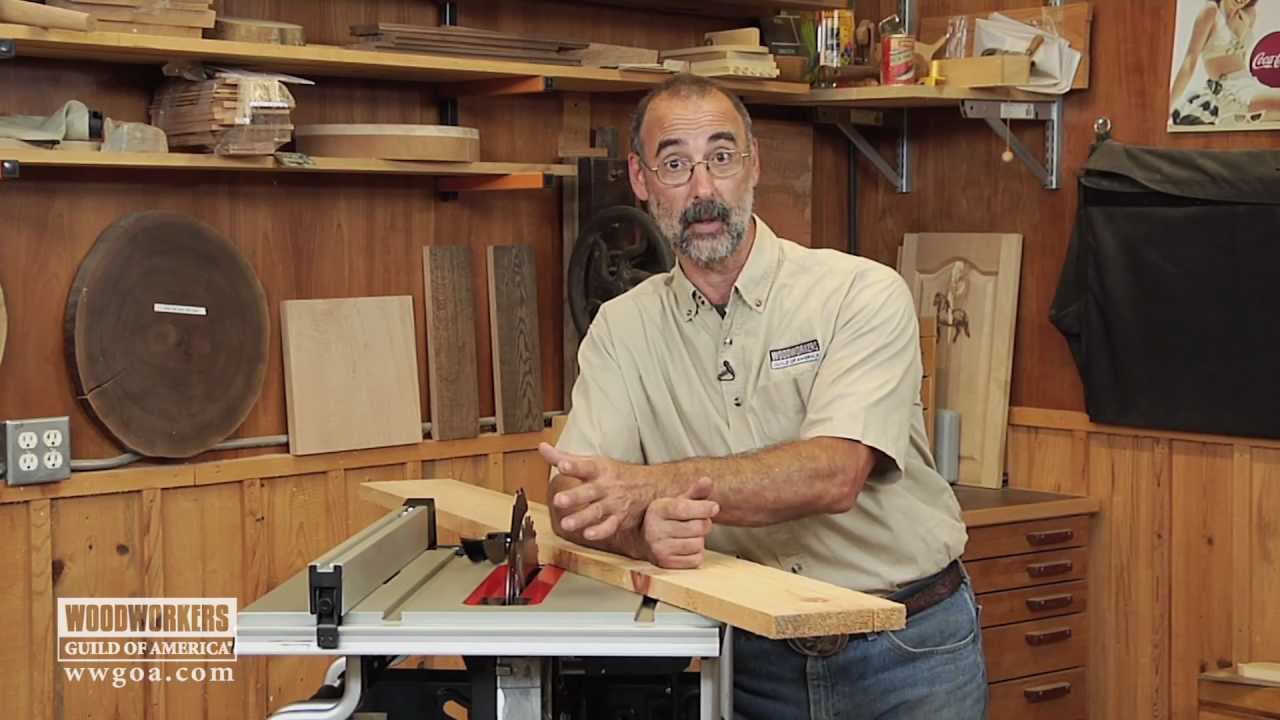 Function of Riving Knives for Table Saws - YouTube