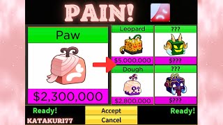 What People Trade For Pain Fruit? Trading Pain in Blox Fruits UPDATE 20