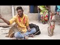 Video Funny Monkey Dance Video.Comedy Drama in India.Bandar ka khel.