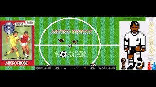 Microprose Soccer - C64 - German Longplay - Legendary Games Podcast - C64 Games