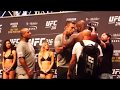 UFC 216 Weigh Ins: Derrick Lewis vs. Fabricio Werdum Staredown