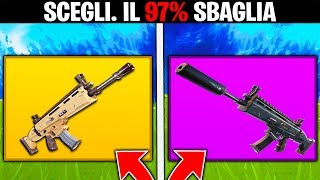 SEI UN PRO SU FORTNITE?! Test interattivo (IL 98% SBAGLIA) - FORTNITE ita