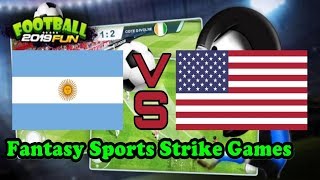 ''FUNNY GAME'' Football Fun 2019 - Fantasy Sports Strike Games Android Gameplay